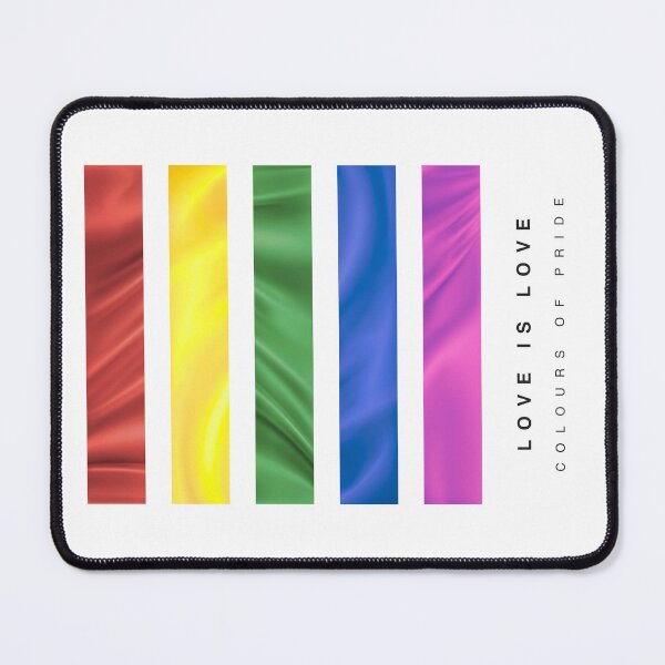 Item preview, ‘Love Is Love’ Colours of Pride Rainbow Hue Palette designed and sold by The Colourful Game.