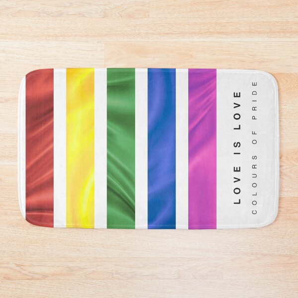 Item preview, ‘Love Is Love’ Colours of Pride Rainbow Hue Palette designed and sold by The Colourful Game.