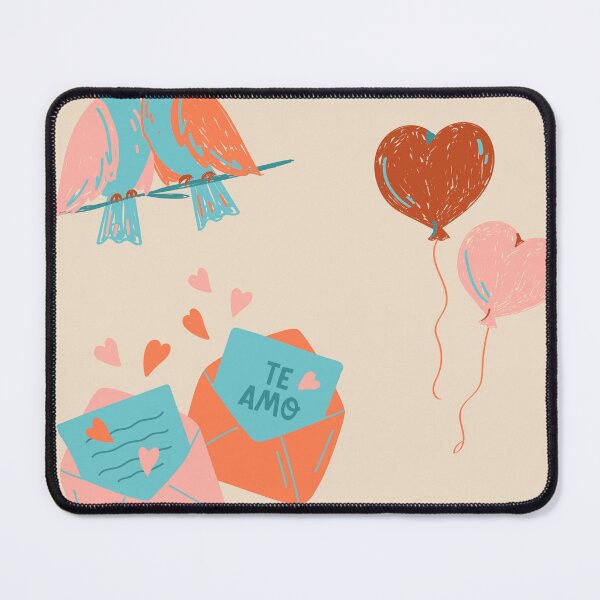 Item preview, Cute Love Birds & Romantic Letters | Valentine's Day Sticker Collection designed and sold by Emanartstudio14.