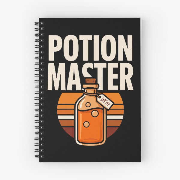 Aperçu de l'œuvre Potion d'Halloween – Maître des potions créée et vendue par No Excuses Supply.