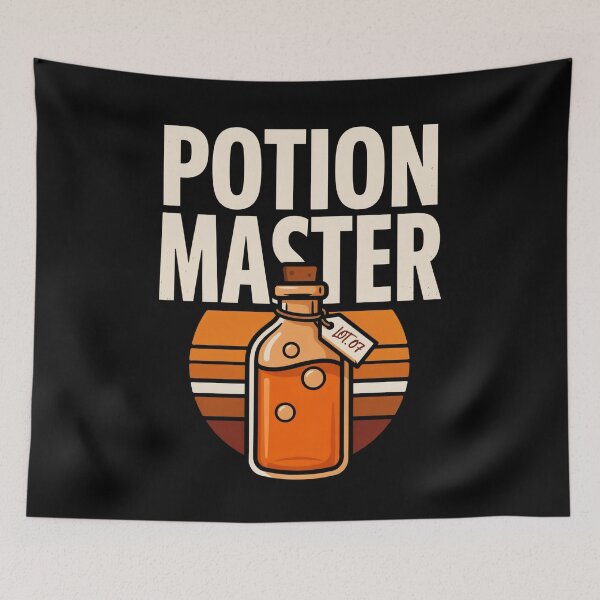 Item preview, Halloween Potion – Potion Master designed and sold by No Excuses Supply.
