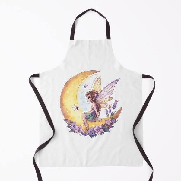 Item preview, Moon Fairy Sticker | Celestial Fantasy Vinyl Decal designed and sold by Pandey14.