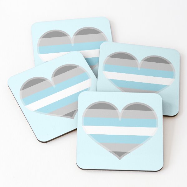 Item preview, Demiboy Pride Heart [Blue Edition] designed and sold by Roxzania.