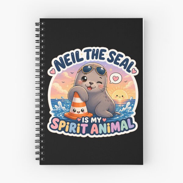 Item preview, Neil the Seal is My Spirit Animal designed and sold by SMARTKIT  DESIGNAGENCY.