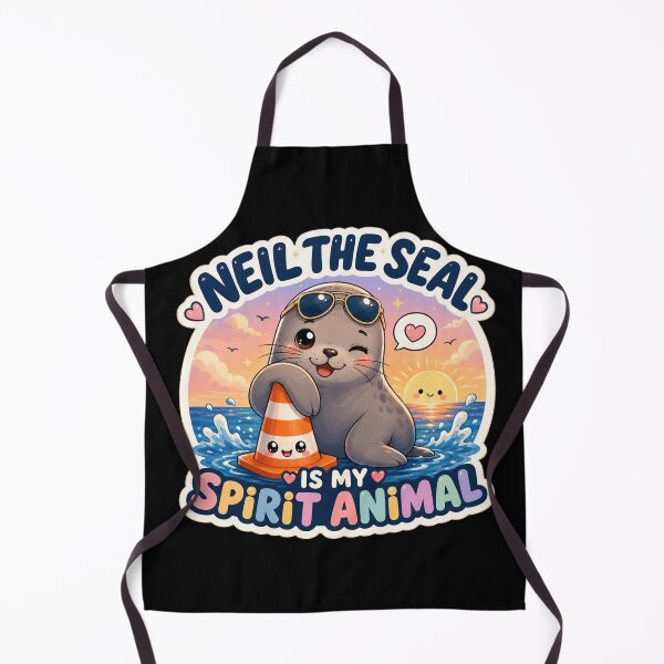 Item preview, Neil the Seal is My Spirit Animal designed and sold by SMARTKIT  DESIGNAGENCY.