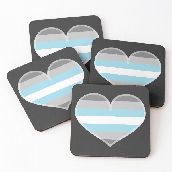 Item preview, Demiboy Pride Heart [Dark Edition] designed and sold by Roxzania.