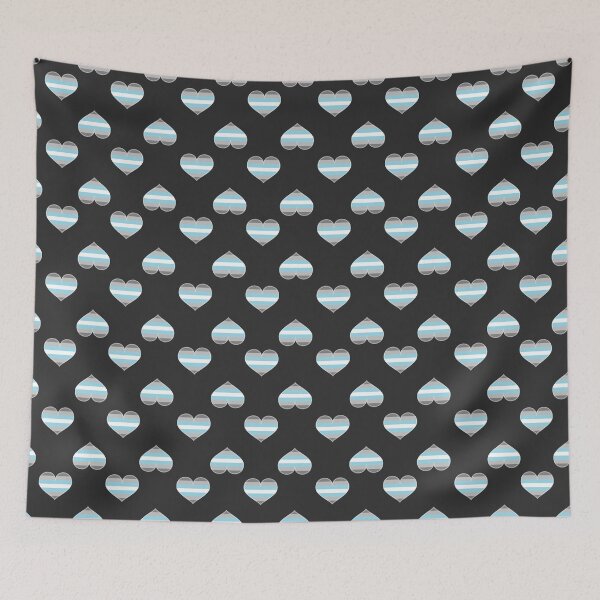 Item preview, Demiboy Pride Heart [Dark Edition] designed and sold by Roxzania.