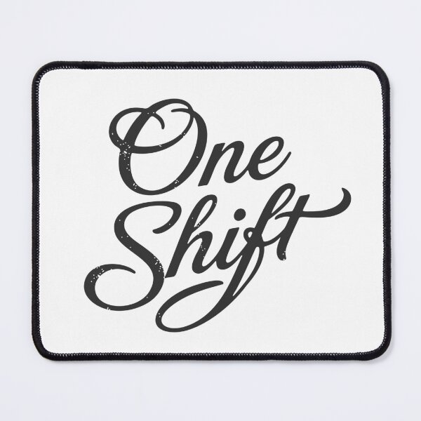 Item preview, One Shift Nurse | Minimalist Nursing Line Art Dark Version | RN Mug Gift designed and sold by KiwyStudio.