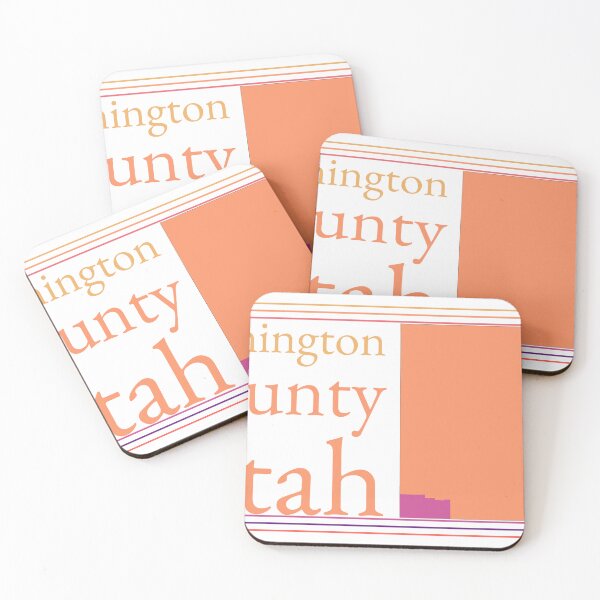 Item preview, Washington County Utah Highlighted on State Map designed and sold by TheIconSmith.