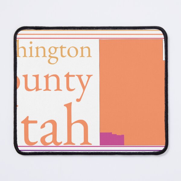 Item preview, Washington County Utah Highlighted on State Map designed and sold by TheIconSmith.