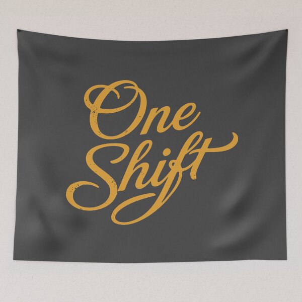 Item preview, One Shift Nurse | Minimalist Nursing Line Art Hat | RN Gift designed and sold by KiwyStudio.