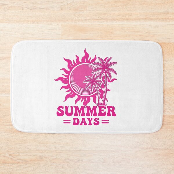 Item preview, Hot Pink Retro Summer Days Palm Tree Sun Aesthetic Tropical Vacation Graphic Art designed and sold by raedattia.