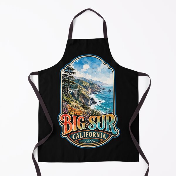 Item preview, Big Sur California Watercolor Travel designed and sold by TomFrontierArt.