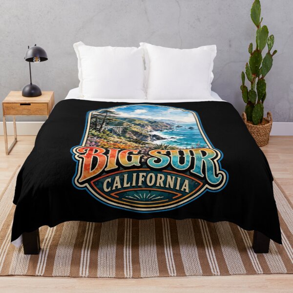Item preview, Big Sur California Watercolor Travel designed and sold by TomFrontierArt.