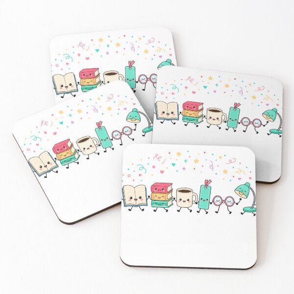 Item preview, Cute Book Lover Crew Kawaii Reading Books Coffee Bookmark Library Art designed and sold by bilal sibgui.