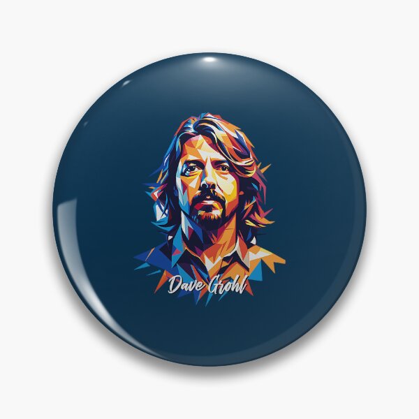 Item preview, Colorful Geometry Dave Grohl Art designed and sold by LuqmanPaloma.