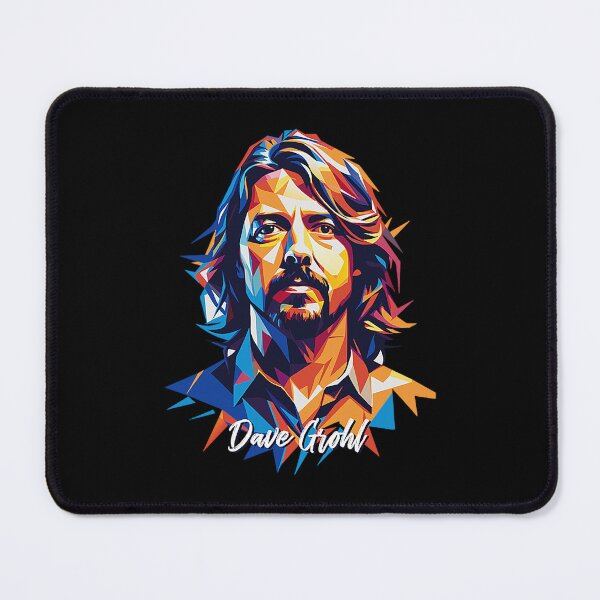 Item preview, Colorful Geometry Dave Grohl Art designed and sold by LuqmanPaloma.