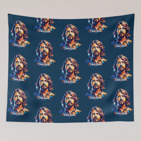 Item preview, Colorful Geometry Dave Grohl Art designed and sold by LuqmanPaloma.