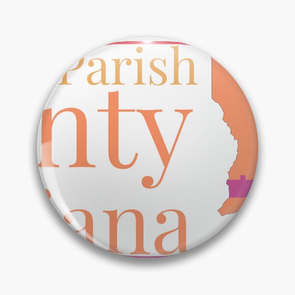 Item preview, Calcasieu Parish County Louisiana Highlighted on State Map designed and sold by TheIconSmith.