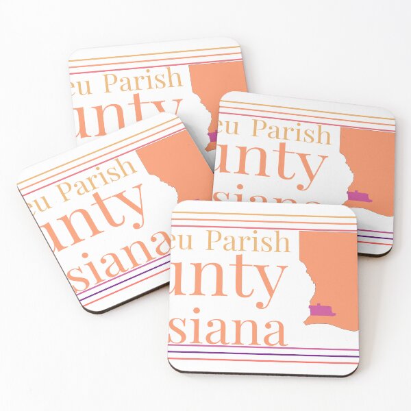 Item preview, Calcasieu Parish County Louisiana Highlighted on State Map designed and sold by TheIconSmith.