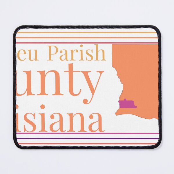 Item preview, Calcasieu Parish County Louisiana Highlighted on State Map designed and sold by TheIconSmith.