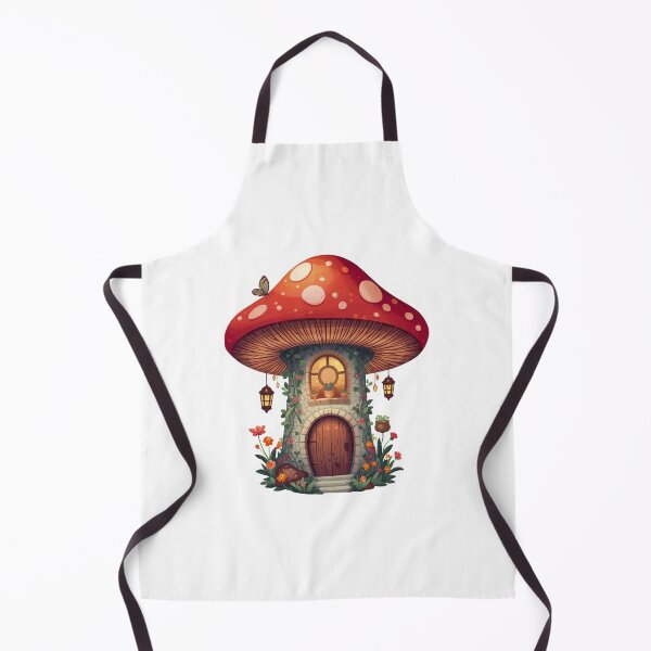 Item preview, Mushroom Cottage Sticker | Fantasy Forest Vinyl Decal designed and sold by Pandey14.