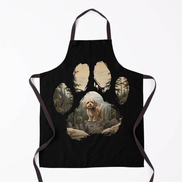 Item preview, Funny Cavachon Paw Foggy Mountain Tree Mom Dad Kids designed and sold by rafaeltto.