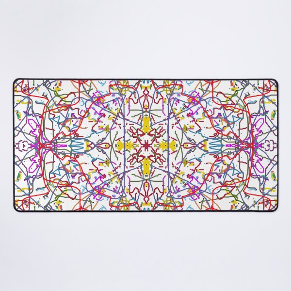 Item preview, Vibrant Psychedelic Kaleidoscope Mandala Pattern Art designed and sold by Outlet Raloel.