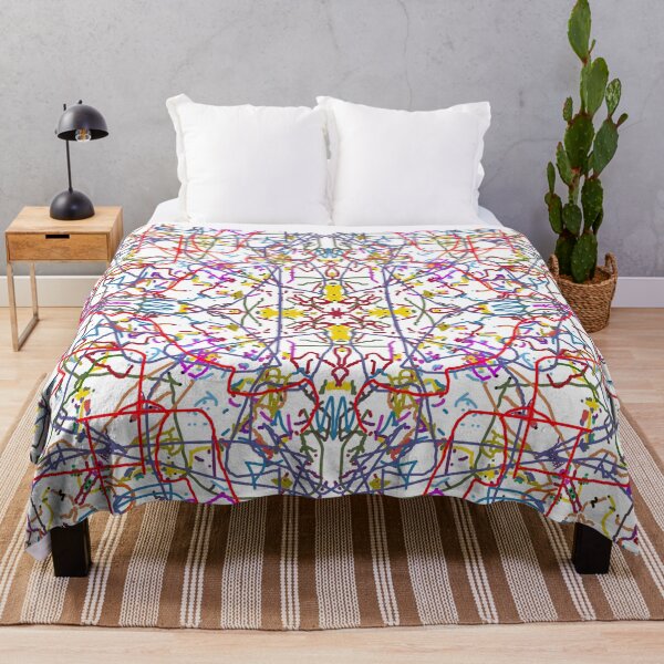 Item preview, Vibrant Psychedelic Kaleidoscope Mandala Pattern Art designed and sold by Outlet Raloel.