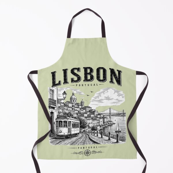 Item preview, Lisbon Portugal Vintage Travel Design designed and sold by TAOptimus .