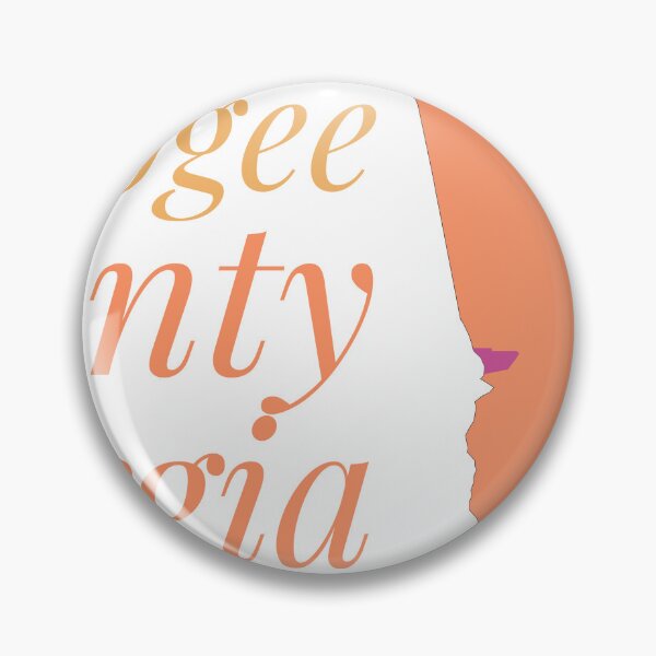 Item preview, Muscogee County Georgia Highlighted on State Map designed and sold by TheIconSmith.