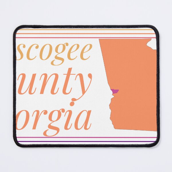 Item preview, Muscogee County Georgia Highlighted on State Map designed and sold by TheIconSmith.