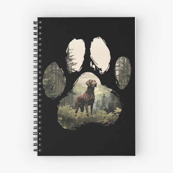 Item preview, Funny Chesapeake Bay Retriever Paw Foggy Mountain Tree Mom Dad Kids designed and sold by rafaeltto.