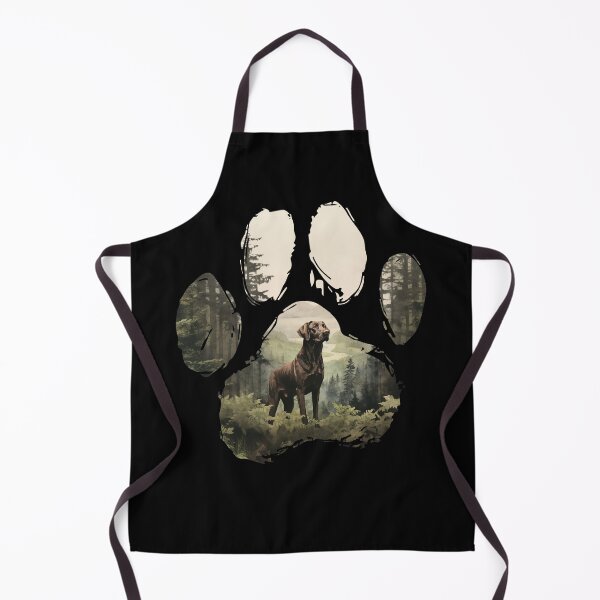 Item preview, Funny Chesapeake Bay Retriever Paw Foggy Mountain Tree Mom Dad Kids designed and sold by rafaeltto.