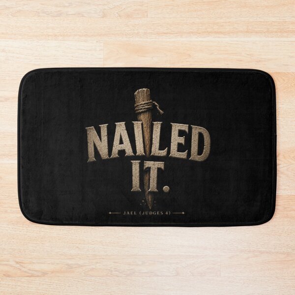 Item preview, Nailed It Jael Judges 4 Funny Biblical Tent Stake Christian Humor Vintage Design designed and sold by Crystal-Tree.