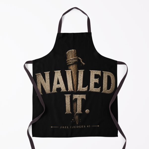 Item preview, Nailed It Jael Judges 4 Funny Biblical Tent Stake Christian Humor Vintage Design designed and sold by Crystal-Tree.
