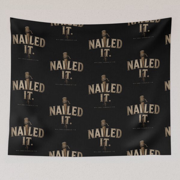 Item preview, Nailed It Jael Judges 4 Funny Biblical Tent Stake Christian Humor Vintage Design designed and sold by Crystal-Tree.