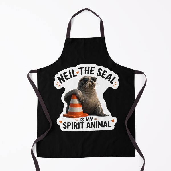 Item preview, Neil the Seal is My Spirit Animal designed and sold by SMARTKIT  DESIGNAGENCY.