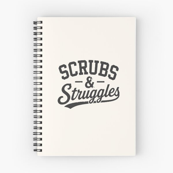 Item preview, Scrubs & Struggles — Funny Nurse Hat (Dark) designed and sold by KiwyStudio.