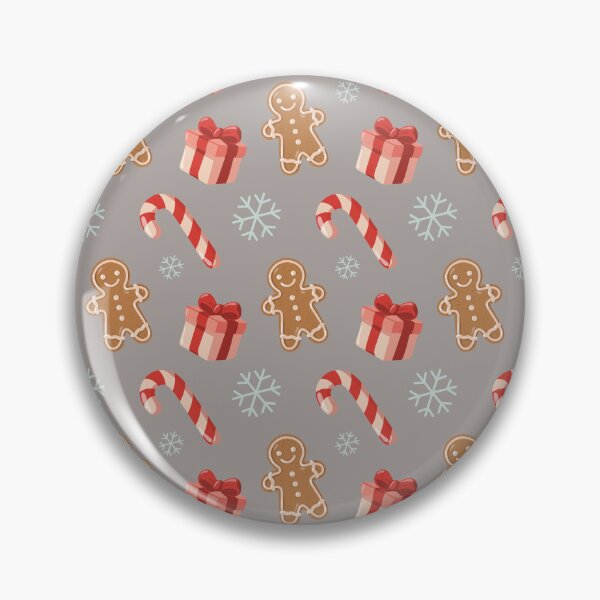 Item preview, Christmas Candy Cane and Gingerbread Pattern designed and sold by EvLip-Artist.