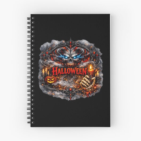 Item preview, Gothic Flaming Skull Halloween Horror Artwork designed and sold by Cabrasco.