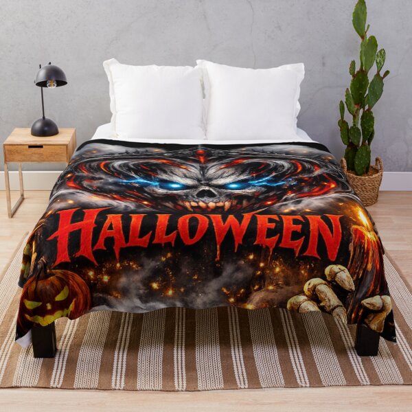 Item preview, Gothic Flaming Skull Halloween Horror Artwork designed and sold by Cabrasco.