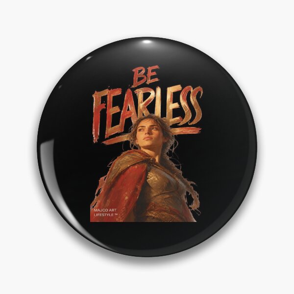 Item preview, Be Fearless – Motivational Quote | Courage Strength Inspiration designed and sold by MAJCO-ART.