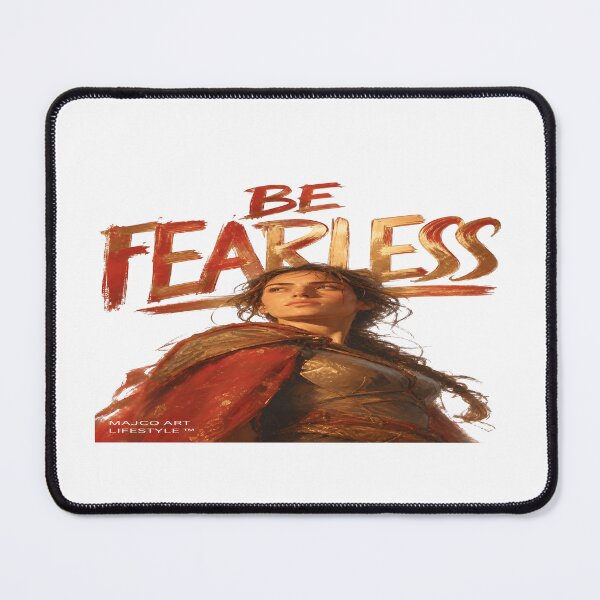 Item preview, Be Fearless – Motivational Quote | Courage Strength Inspiration designed and sold by MAJCO-ART.
