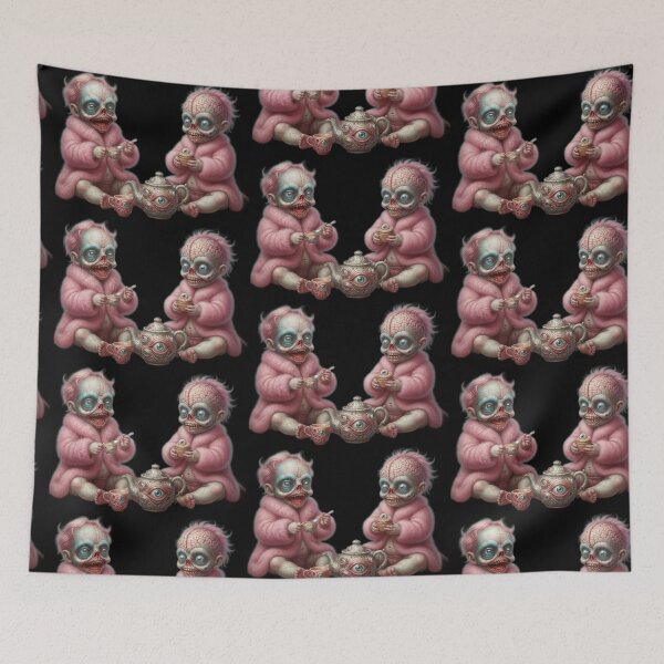 Item preview, The Adventures of Brainy Eyeball Tea Party designed and sold by LujziWorld.