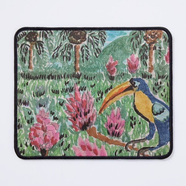 Item preview, Blue Tropical Bird in Paradise designed and sold by Aquamarineelle.