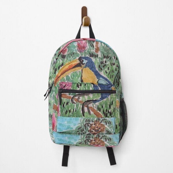 Item preview, Blue Tropical Bird in Paradise designed and sold by Aquamarineelle.