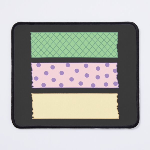 Item preview, Cute Pastel Washi Tape Set Grid Polka Dot Plain designed and sold by ubborn.
