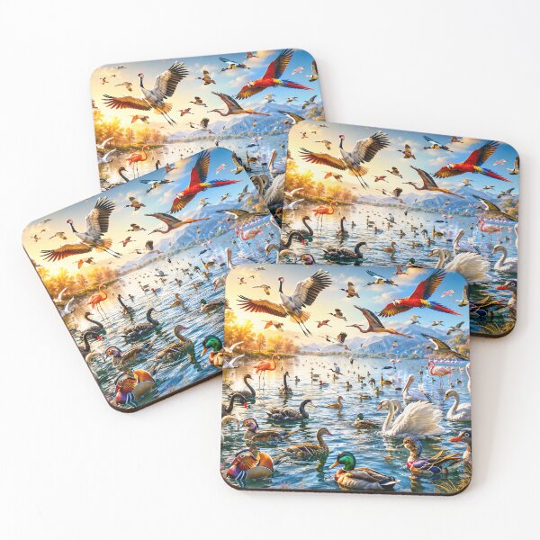 Item preview, Migratory Birds designed and sold by AwesomeDigiShop.
