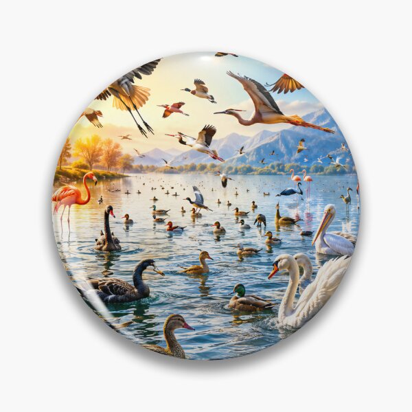 Item preview, Migratory Birds designed and sold by AwesomeDigiShop.